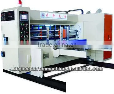 SYK 4210 high speed flexo printing&slotting &rotary die cutting machine