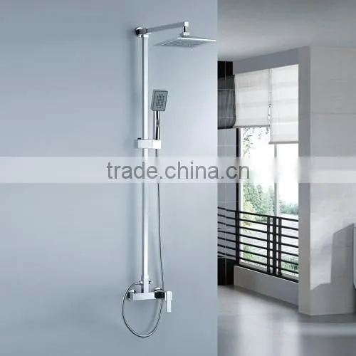 Square single lever hot and cold water faucet/mixer/tap