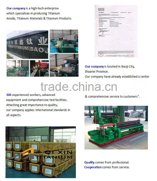 Ru-Ir Coated Chlor-Alkali Titanium Electrode