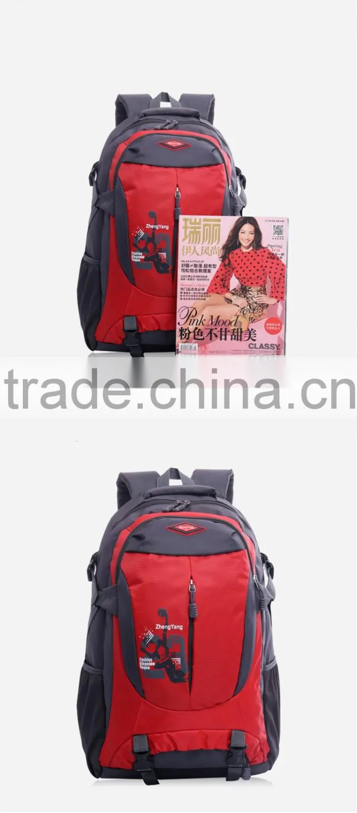 Large Capacity waterproof teenage school backpack bag