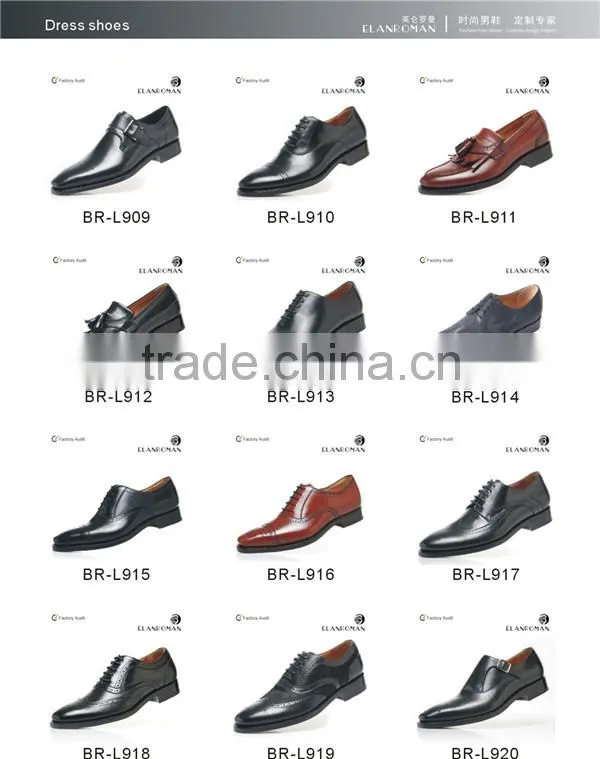 Fashion cheap man leather shoes dress men shoe elanroman men shoe