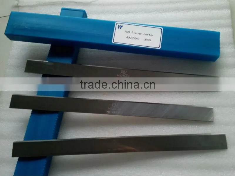 Hukay high grad hss planer knife& hss planer blades