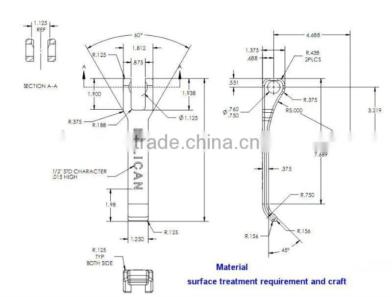 High precision hot forging/forged