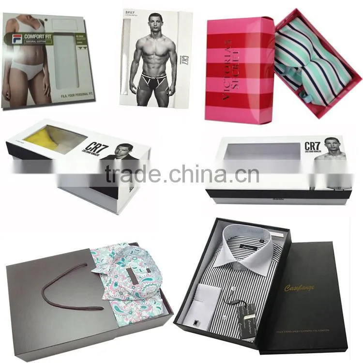 High Quality Custom Men Underwear Paper Packaging Box