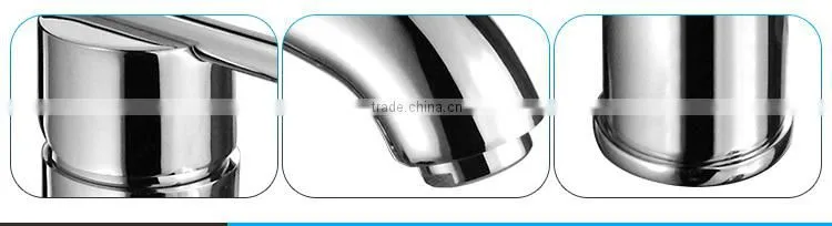 Hot & Cold Integration Copper Wash Basin Water Mixer Tap In Shunde