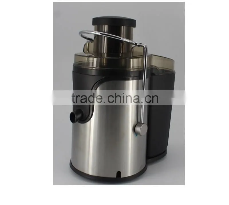Stainless Steel Wide Feed Tube Electric Fruit Juicer 600w