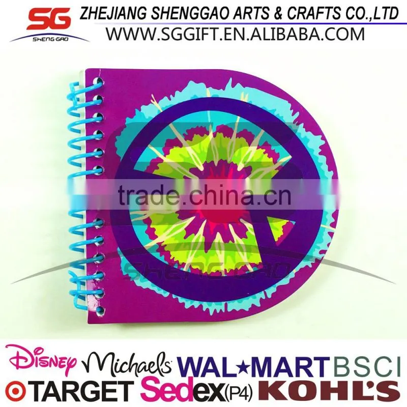 colorful sprial mini notebook