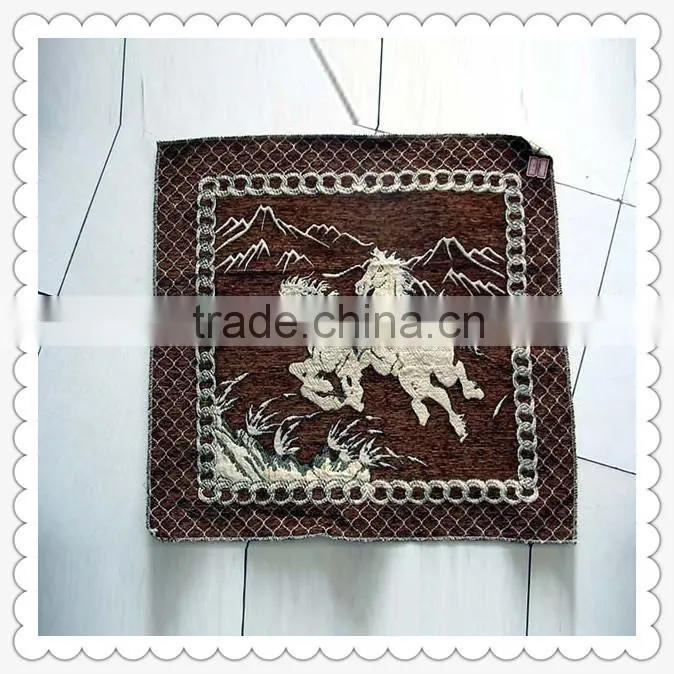 Classic square china manufacturer back cushion covers