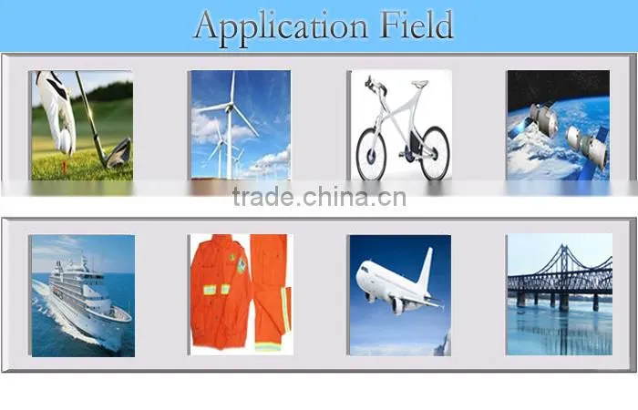 High strength yellow Aramid fiber fabric