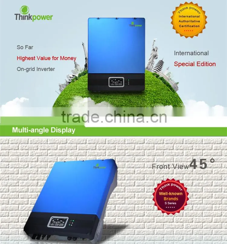 DC/AC 220V-240V Single Phase Solar Grid Power Inverter 2000w