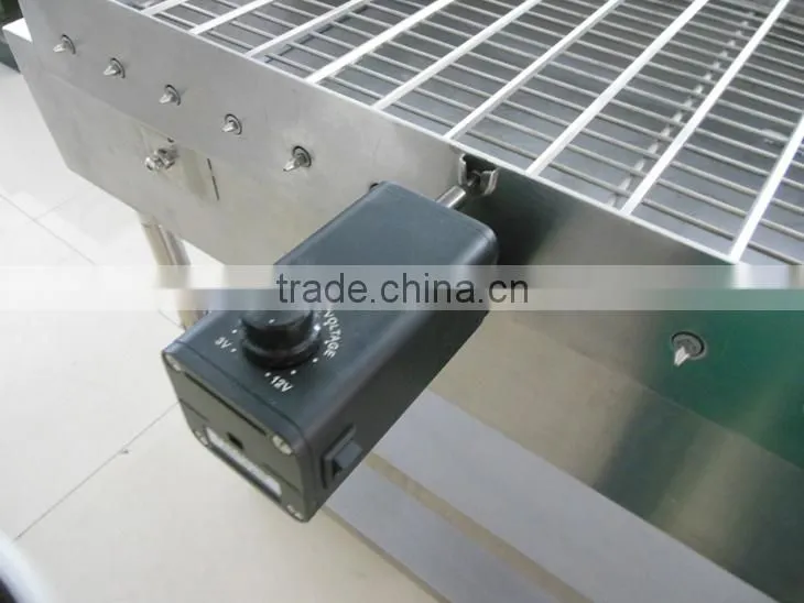 (Australia Style) Stainless Steel Outdoor Charcoal BBQ's Grill Trolley Rotisserie Spit With Variable Speed Motor 220V/110V