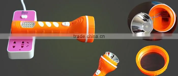 Chinese style high power rechargeable led flashlight