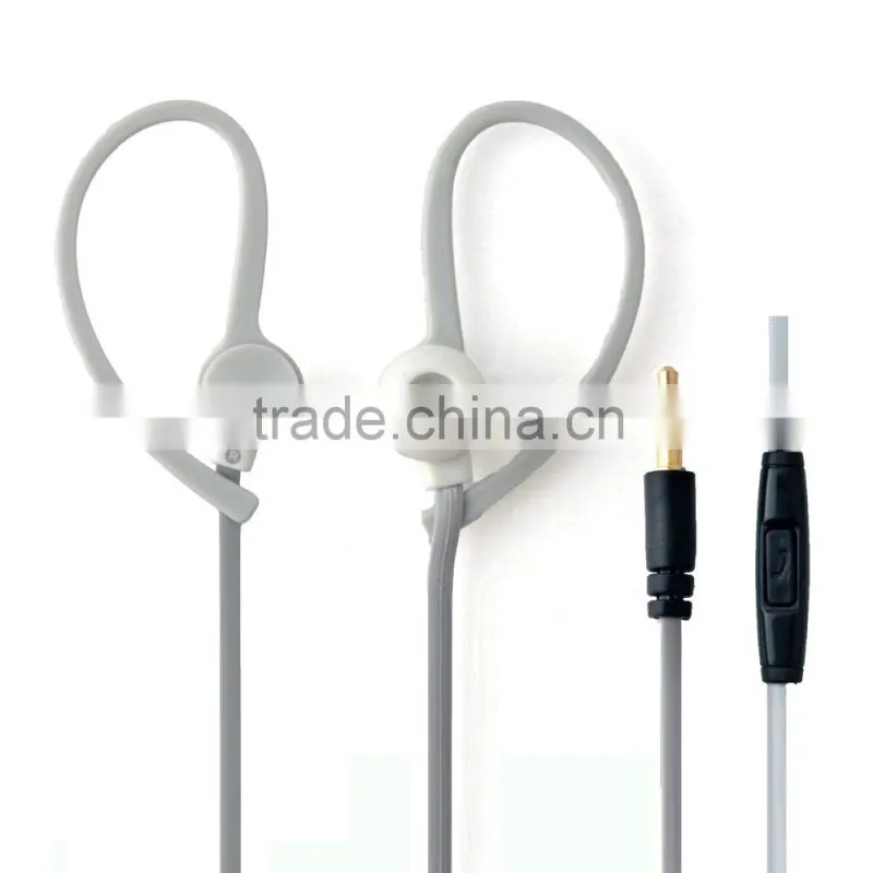 cool design earhook cheap colorful earphone for girls