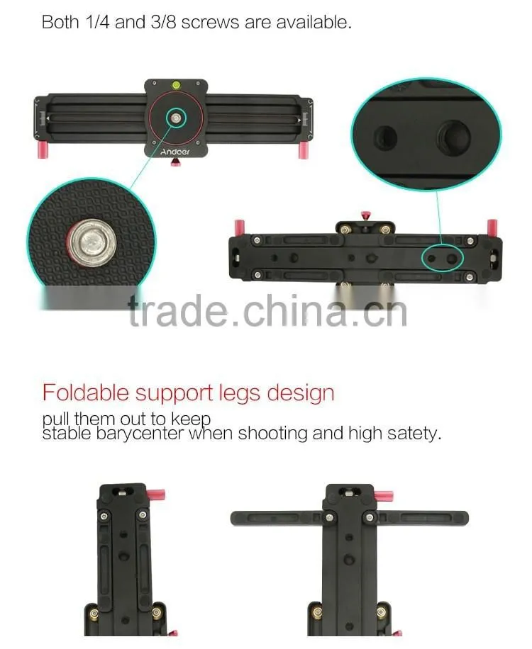 The hottest professional factory directly high quality aluminium alloy mini slider parallax for photography video shooting