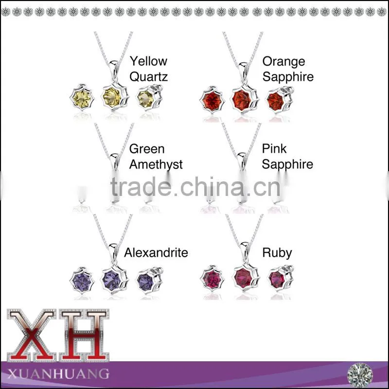 Jewelry Set 2015 Fashion Necklace Earrings Ring Set Jewelry Silver Jewelry