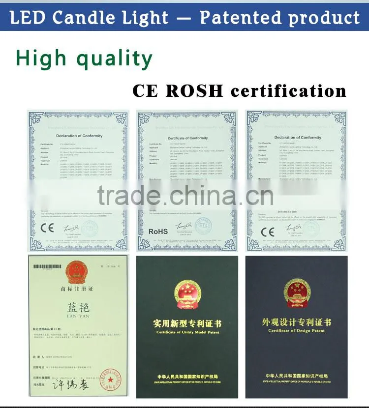 4w e12 candle lamp led with CE ROHS made in China, led candle bulb lamp 4w