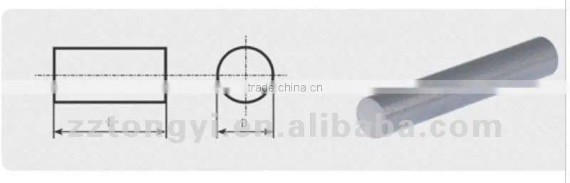 YG6/YG8 tungsten carbide round rods