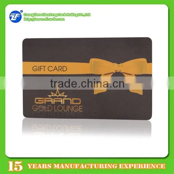 Low cost promotion barcode card for shopping mall