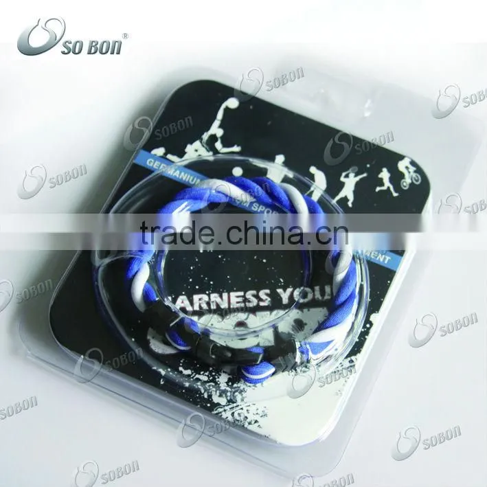 GT-051 Titanium Ion Balance sport energy germanium titanium sports energy bracelet