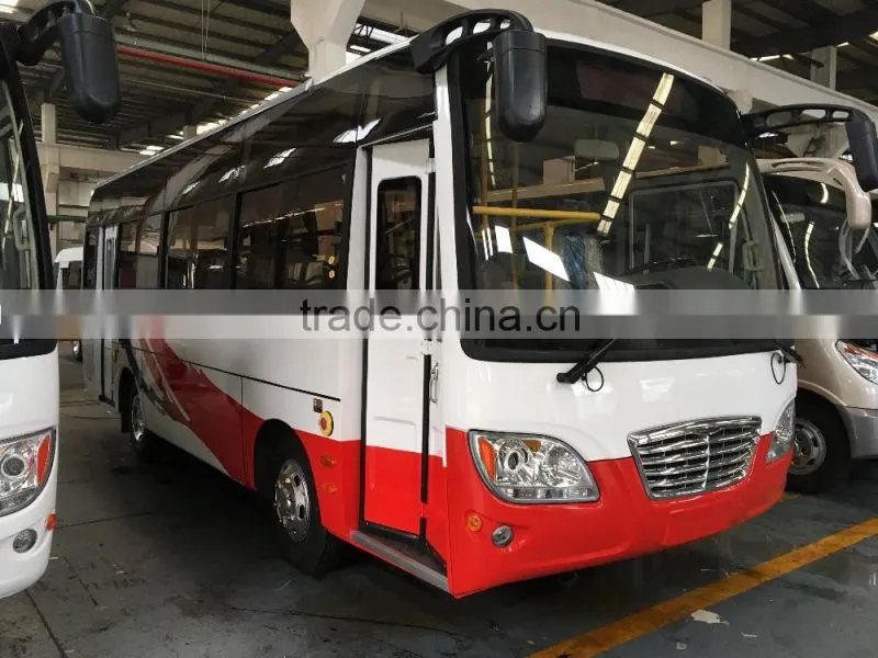 Cheap price of new bus 27 seats 7.3m passenger mini bus