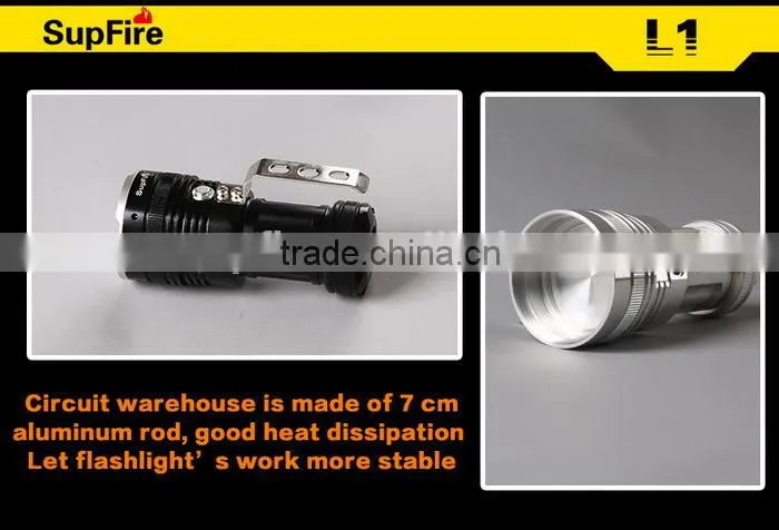 2014 Personalized Brightest Supfire CREE Xm-L U2 LED Flashlight