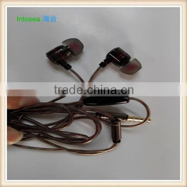The headset with high quality,metal earphone ,headset with factory price