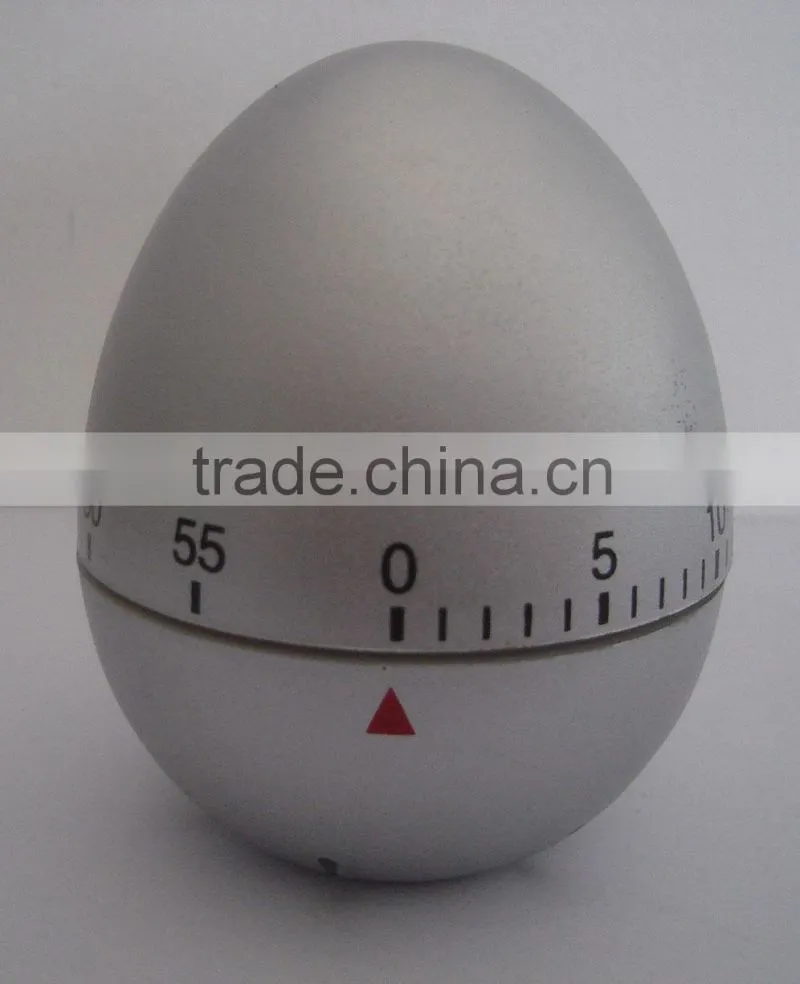 China supplier egg shape mechanical kitchen timer
