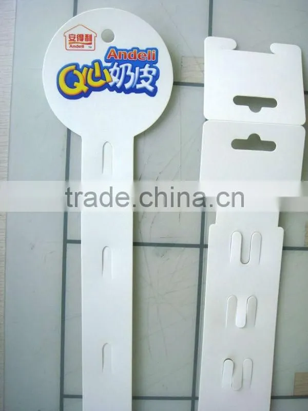 Plastic Hanging Display PP Hanger Custom Clip Strip