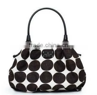 2013 new designer dots cotton bag,bags handbags fashion