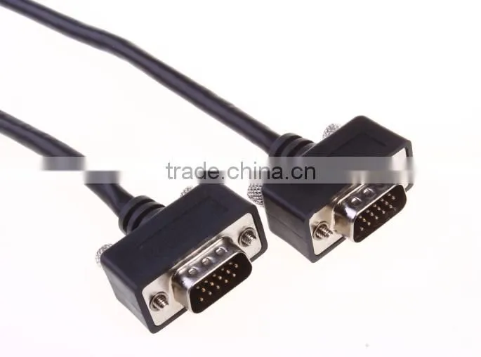 High-Speed 10 feet Double Shielded Cheap VGA Cables Male to Male
