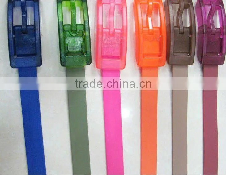 Fashion Silicone Belt 125cm Waist Size for Men and Women