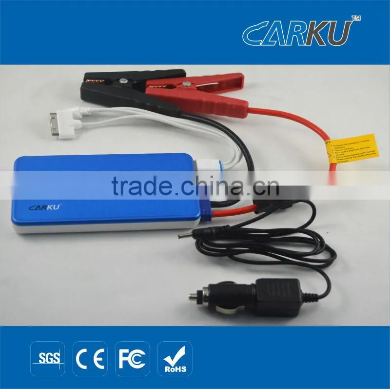electric powered car jack power booster jump starter