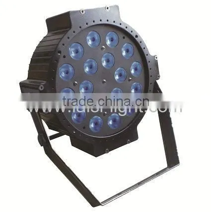 New 18pcs 10W Flat Par led,18PCS*10W 4in1 LED Flat PAR Light/ Stage Lighting