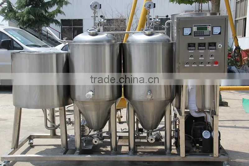 500L, 800L, 1000L efficient and energy saving micro brewery, brewery equipment