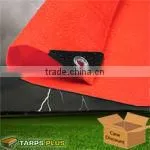 6' X 8' Heavy Duty Premium Red Poly Tarps,Red Poly Tarps (12 Mil)