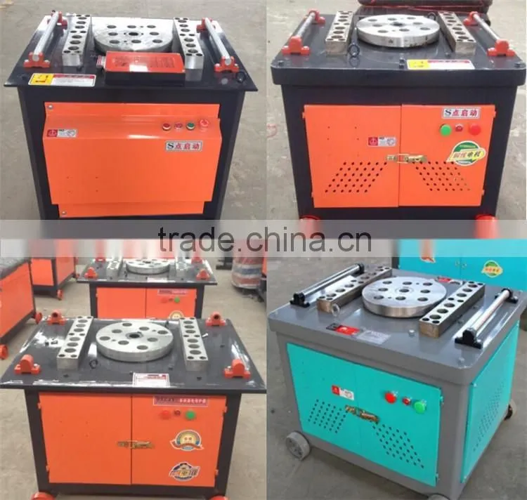 GW42 steel bar bender round bar bending machine