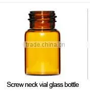 5ml 10ml 20ml 30ml clear glass vial with gold cap