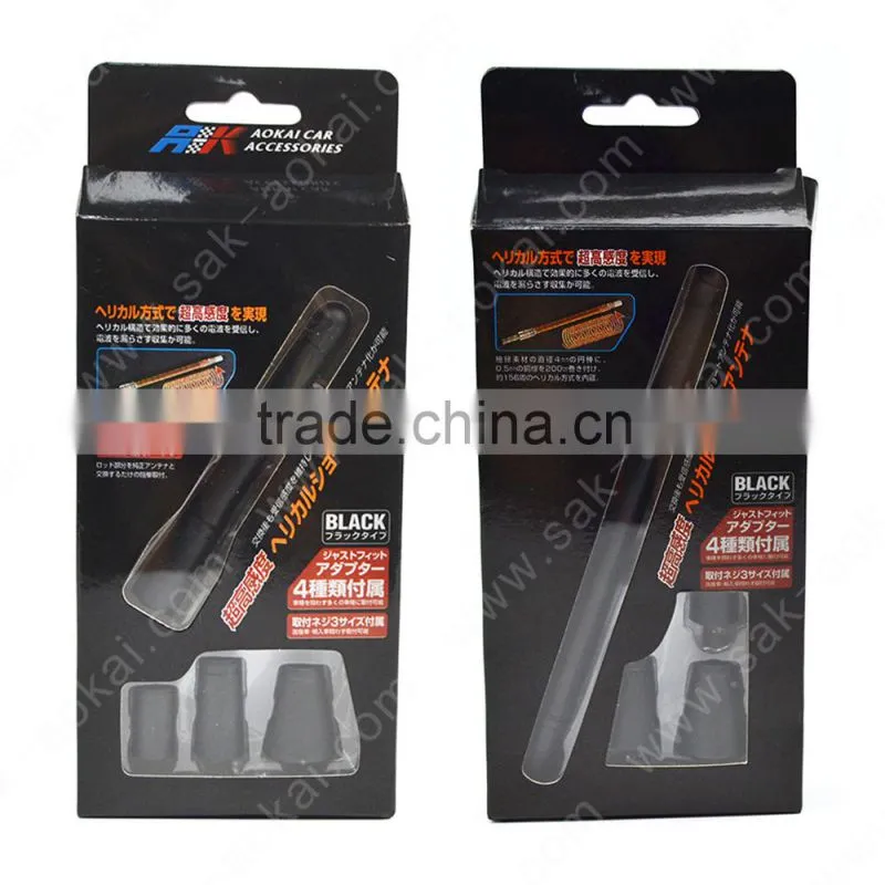 Easy installation wireless car am fm radio antenna with car antenna adapters