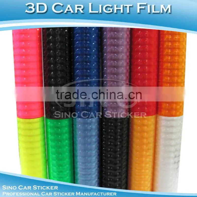 High Quality Sino Brand Wholesale PVC Material 3D Car Head Light Film