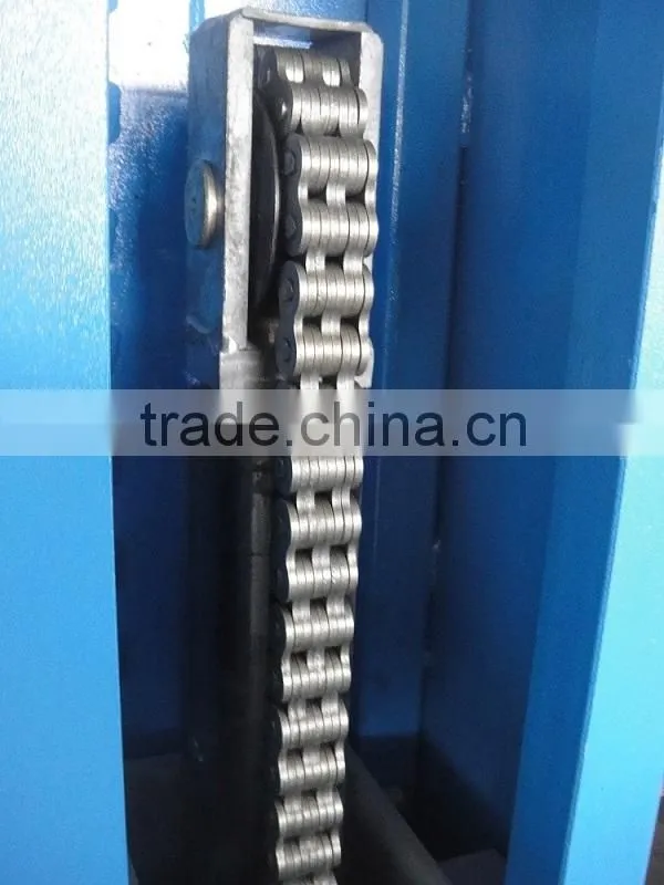 Manual release 2 post car air lift equipment