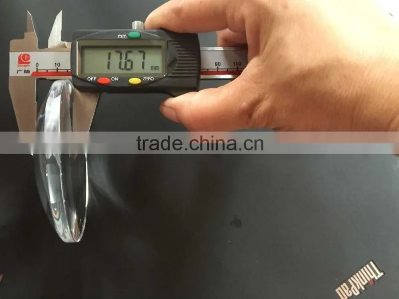 80.5mm diameter round plano convex lenses,Central thickness 18mm optical lenses