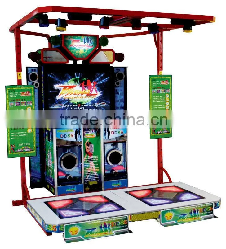 Coin Operated Simulator Musical Arcade Video Dancing Game Machine