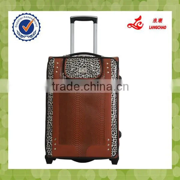 travel rolling two wheel duffel trolley bag