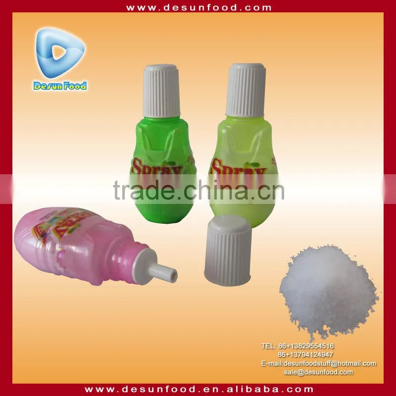 Spray candy sour fruit powder candy