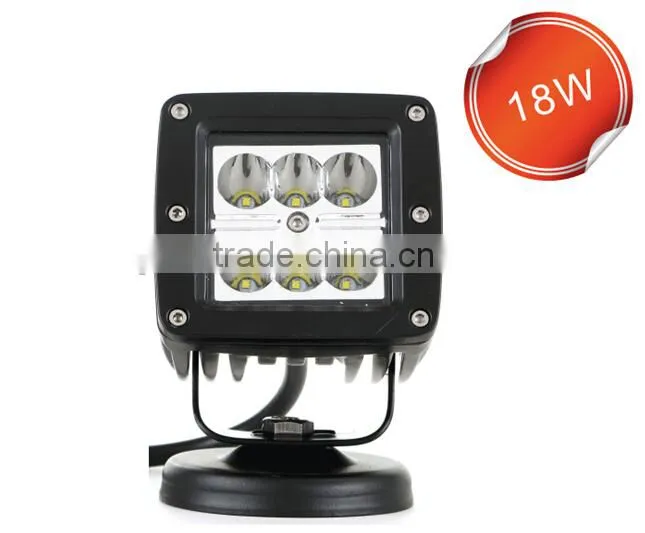10v-30v DC 18W offroad high power c ree car auto Led Work Light Led Work Light, Offroad 18w Led Work Light