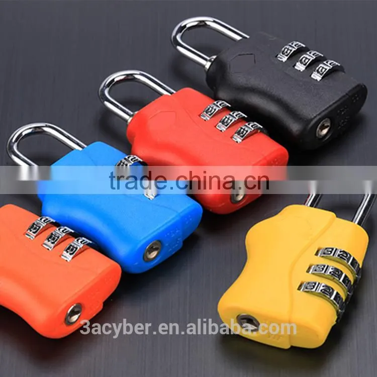 New 3 Dial Digits Password Padlock Luggage Lock For Travel Safety and Security Lock Safe Protection SV021537