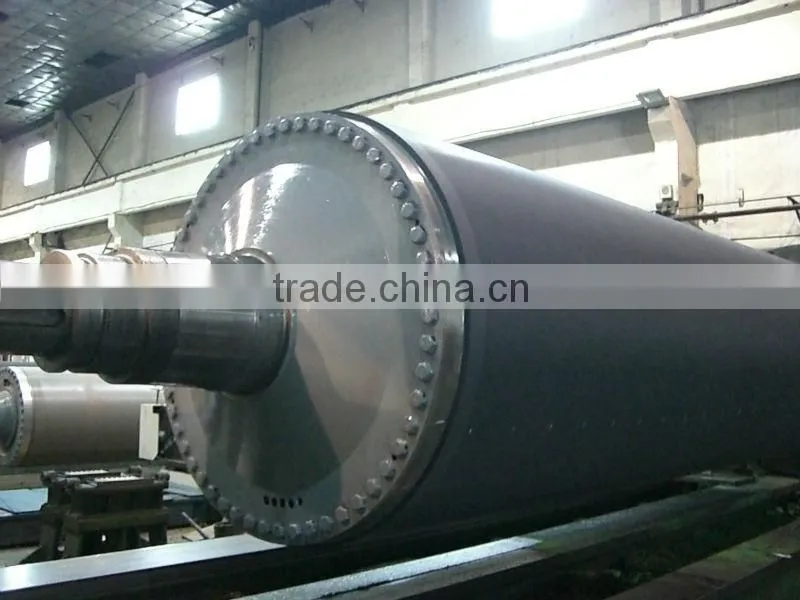 Top press roll for paper making machine