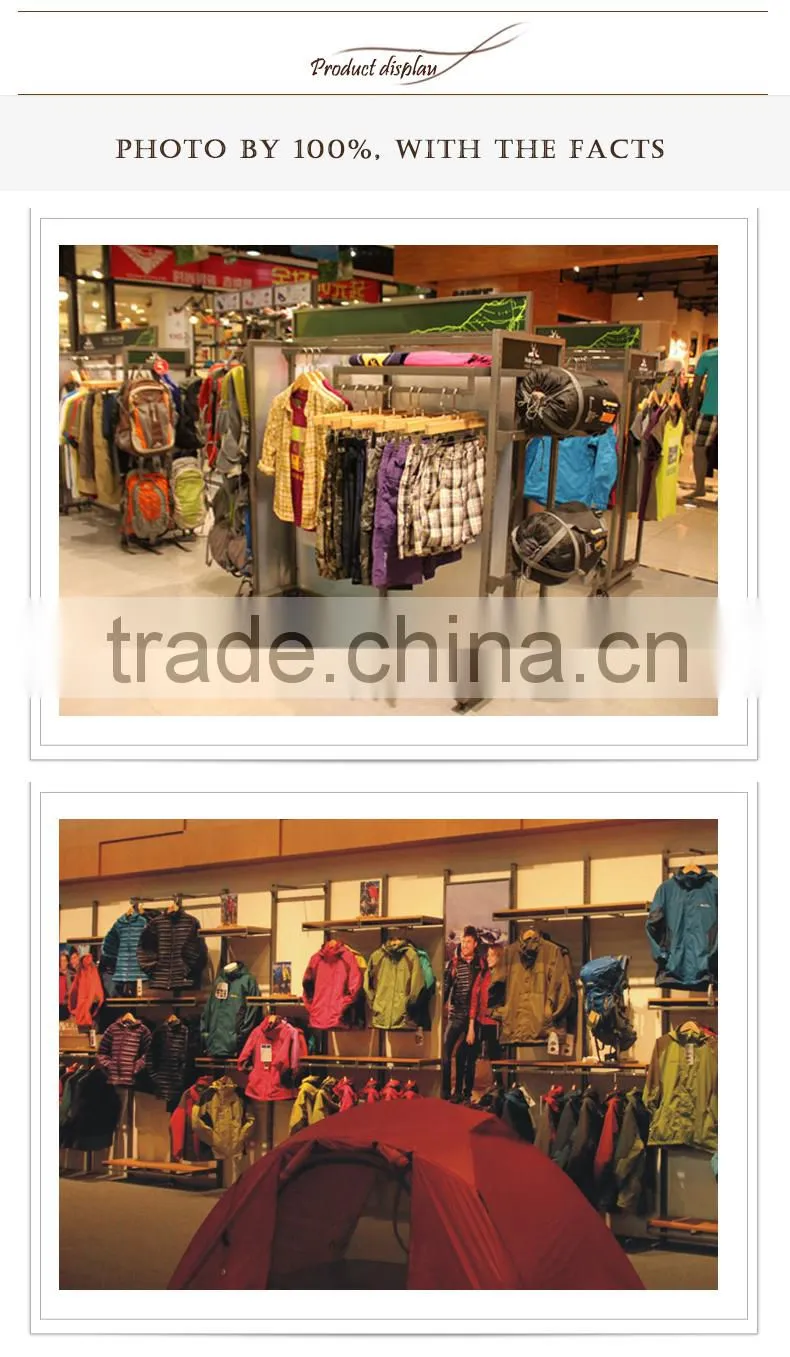 China Factory Wholesale Clothes & Accessories display 4 Way Clothing Display Rack