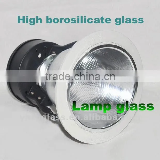 High temperature resistant lamp glass