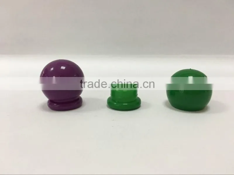 50ml Half Round Perfume Glass Bottle with Round Cap